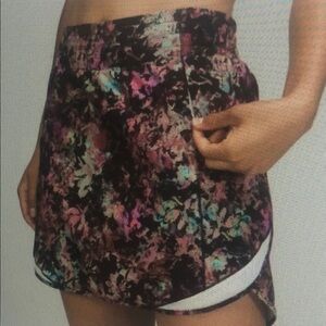 Lululemon Athletica Multicolor Floral Skirt skirt